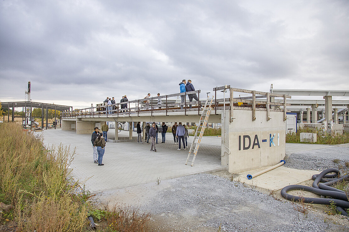 Visit to the openLAB research bridge in Bautzen 